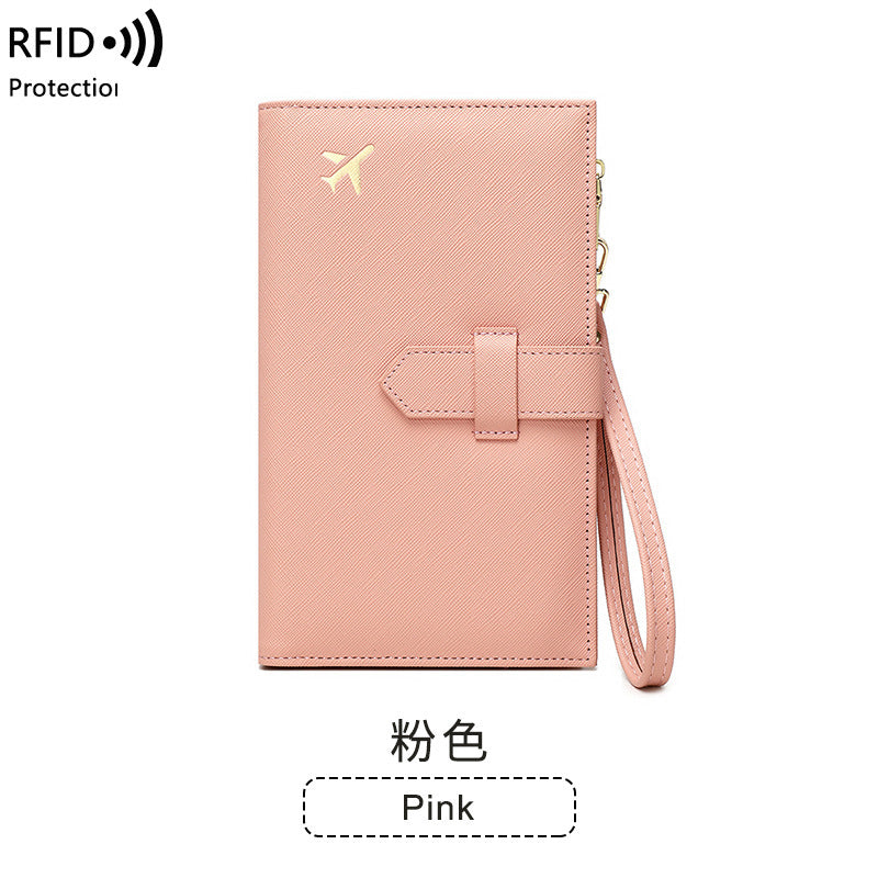 RFID Blocking Travel Passport Holder