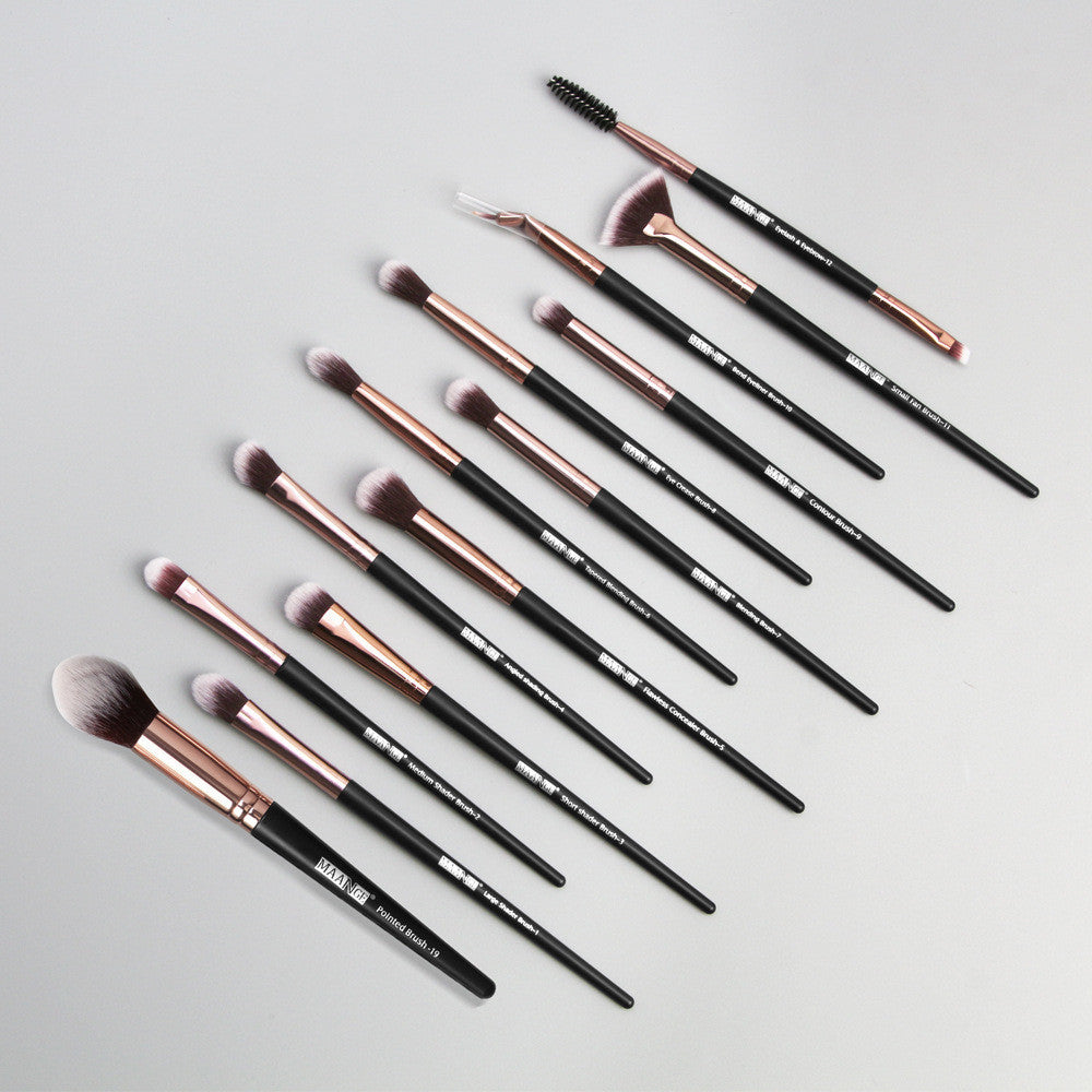Maange New 13-Piece Eye Brush Set