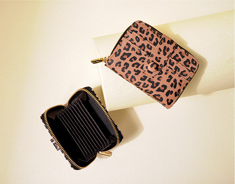 Trendy Leopard Print Wallet