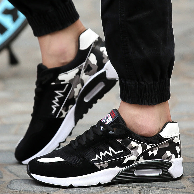 Black & Camouflage Sneakers