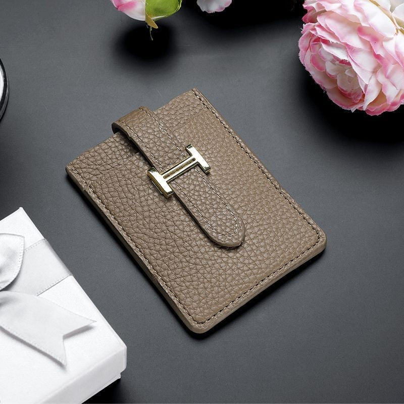 Chic Leather Card Holder