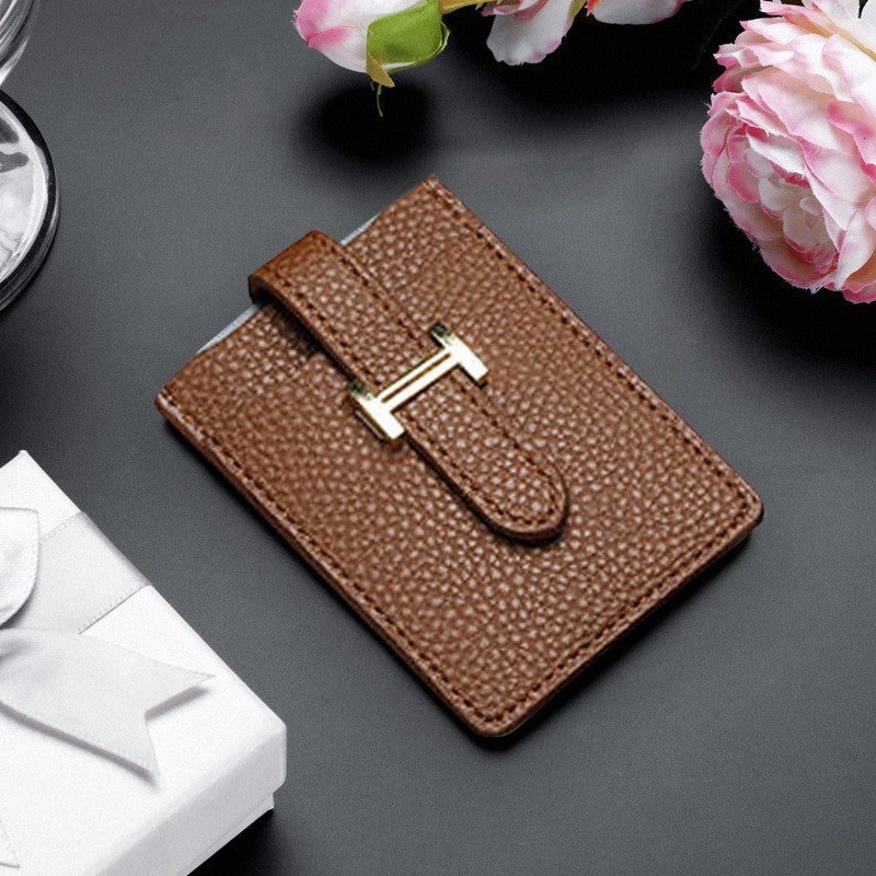 Chic Leather Card Holder