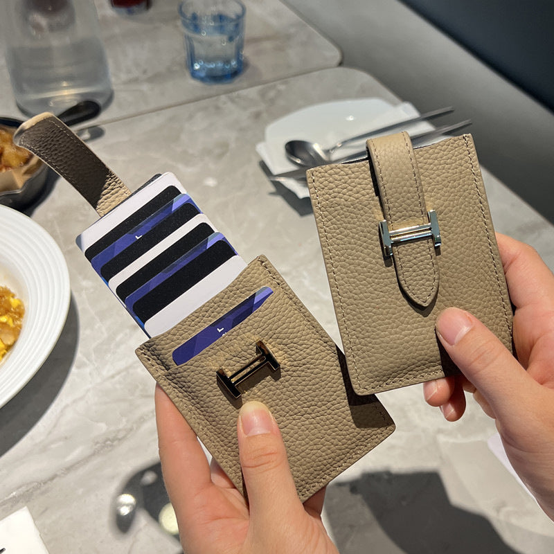 Chic Leather Card Holder