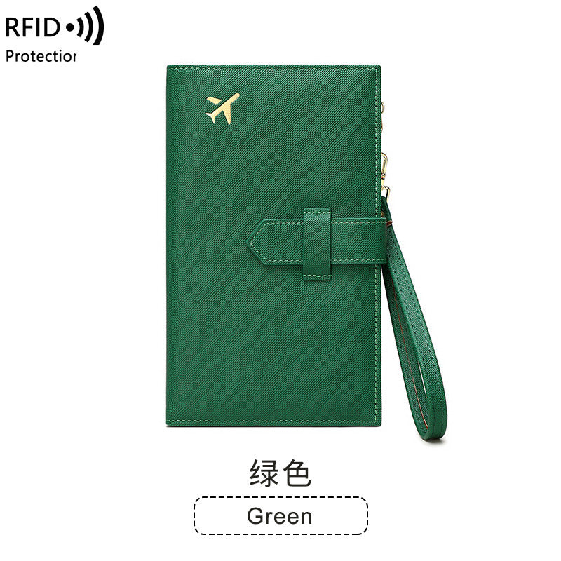 RFID Blocking Travel Passport Holder