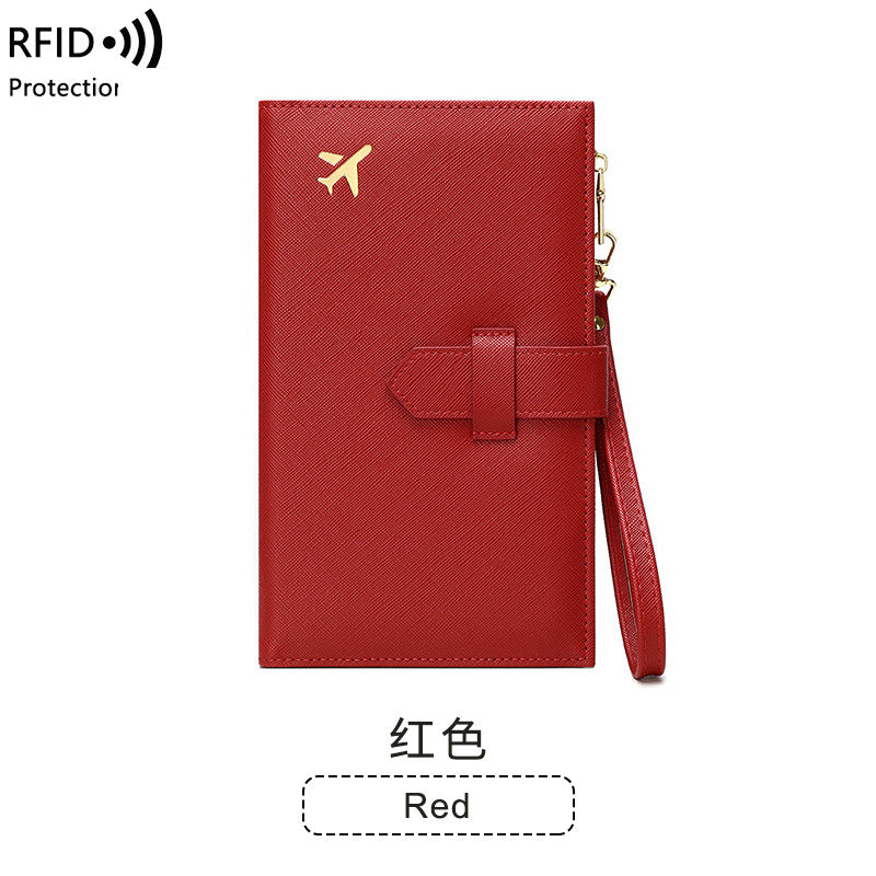 RFID Blocking Travel Passport Holder