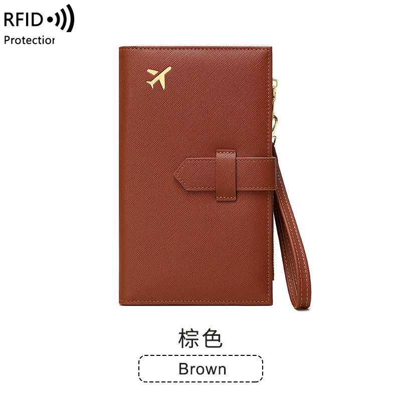 RFID Blocking Travel Passport Holder