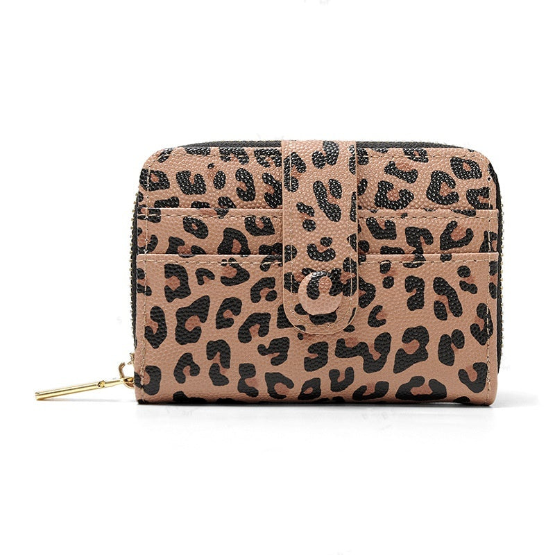 Trendy Leopard Print Wallet