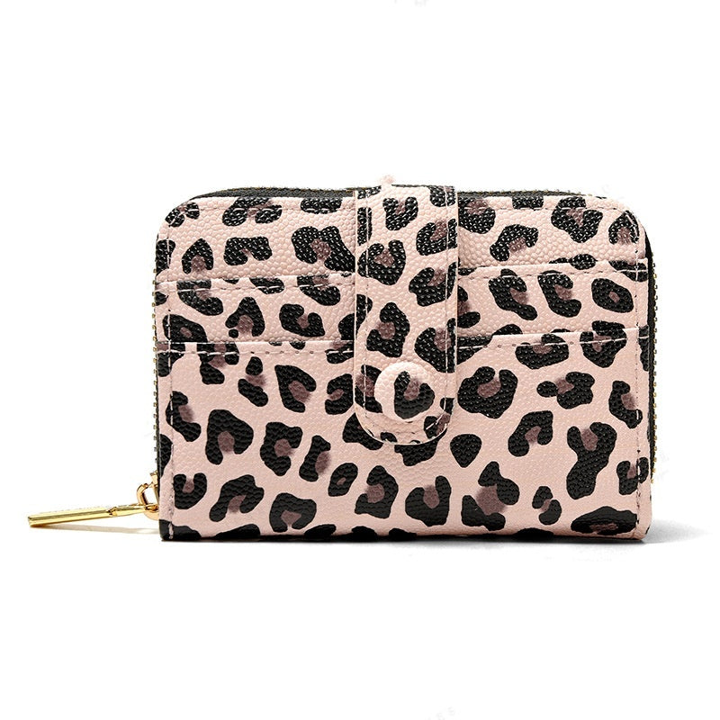 Trendy Leopard Print Wallet