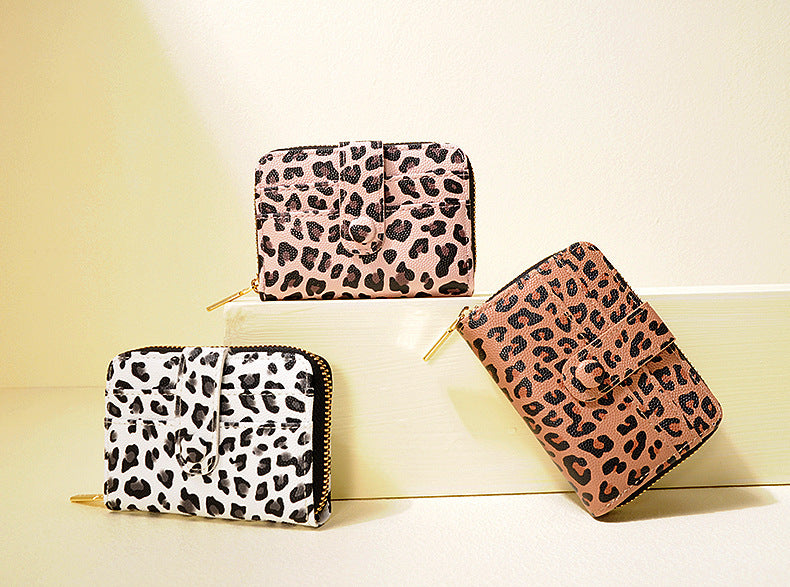 Trendy Leopard Print Wallet